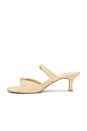 view 5 of 5 Lorali Heel in Light Natural Raffia