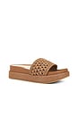 view 2 of 5 SANDALIA SIDONA in Brown Raffia