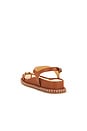 view 3 of 5 Steffan Sandal in Brown in Saddle