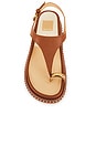 view 4 of 5 Steffan Sandal in Brown in Saddle