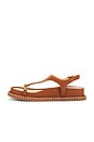 view 5 of 5 Steffan Sandal in Brown in Saddle