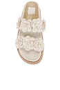 view 4 of 5 Sherla Sandal in White Raffia