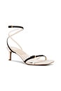 view 2 of 5 Bamby Sandal in White & Black