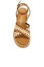 view 4 of 5 Wriley Sandal in Saddle Woven Raffia
