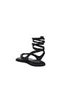 view 3 of 5 Judy Sandal in Black Leather