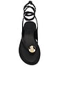 view 4 of 5 Judy Sandal in Black Leather