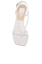 view 4 of 5 Laury Heel in True White Leather