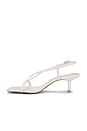 view 5 of 5 Laury Heel in True White Leather