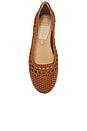 view 4 of 5 Catia Flat in Saddle Woven Stella