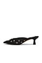 view 5 of 5 Clara Heel in Black Mesh