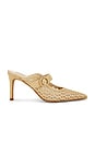 view 1 of 5 KEEKEE ヒール in Light Natural Woven Raffia