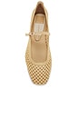view 4 of 5 Reyes Flat in Light Natural Woven Raffia