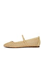 view 5 of 5 Reyes Flat in Light Natural Woven Raffia