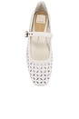 view 4 of 5 Rodni Eyelet Flat in True White Leather