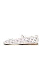 view 5 of 5 Rodni Eyelet Flat in True White Leather