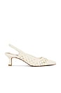 view 1 of 5 Olympa Sling Back in White