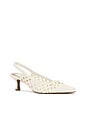 view 2 of 5 Olympa Sling Back in White