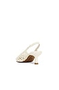 view 3 of 5 Olympa Sling Back in White