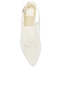 view 4 of 5 Yela Slingback Pump in White