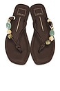 view 4 of 5 Cely Sandal in Dark Brown