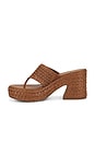 view 5 of 5 Ripple Sandal in Mid Brown