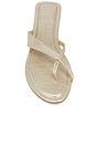 view 4 of 5 SANDALIA DE TANGA LENEX in Platinum