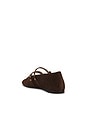 view 3 of 5 ZAPATO PLANO BAYLEE GROMMET in Dark Brown