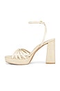 view 5 of 5 Prady Sandal in Bone