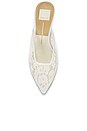 view 4 of 5 Cleo High Mule in True White