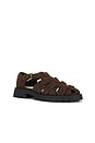 view 2 of 5 Elsah Sandal in Espresso