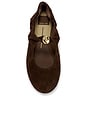 view 4 of 5 ZAPATO PLANO CORNEL in Dark Chocolate