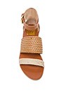 view 3 of 4 Viera Sandal in Bone & Honey