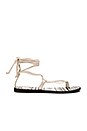 view 1 of 5 Chandler Sandal in Off White Leather