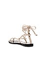 view 3 of 5 Chandler Sandal in Off White Leather