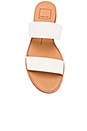 view 4 of 5 Payce Cow Hair Sandal in White