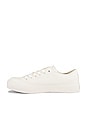 view 5 of 6 Clear Bryton Sneaker in White