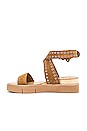 view 5 of 5 Panko Stud Sandal in Caramel