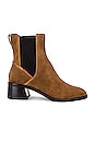 view 1 of 5 Lianna Boot in Dark Brown Suede