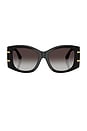 view 1 of 3 Square Sunglasses in Black