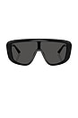 view 1 of 3 Shield Sunglasses in Black