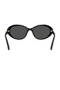 view 5 of 4 Round Sunglasses in Black