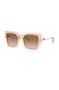 view 2 of 3 Cat Eye Sunglasses in Milky Pink