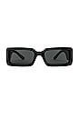 view 1 of 3 Rectangle Sunglasses in Black