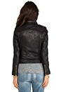 view 4 of 8 Tuscano Lamb Leather Jacket in Black