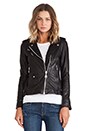 view 2 of 7 Moto Jacket in Black