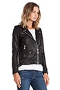 view 3 of 7 Moto Jacket in Black