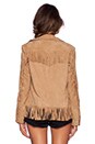 view 4 of 4 Fringe Jacket in Beige