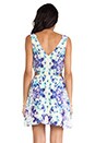 view 4 of 6 Cut Out Flounce Dress in Iris