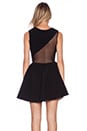 view 3 of 4 SPLICE FLOUNCE 원피스 in Black
