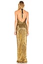 view 3 of 3 Noah Dress in Gold